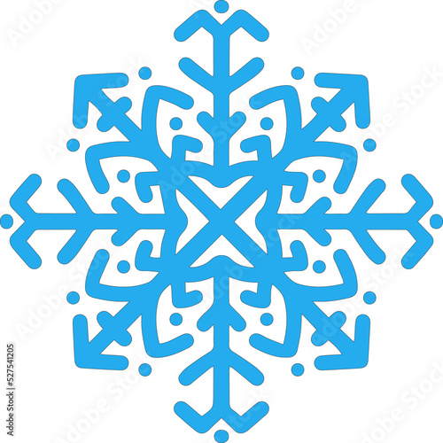 Illustration Snowflake Icon