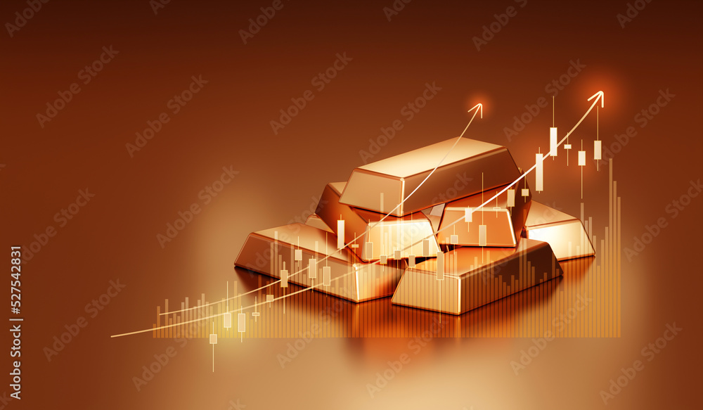 Gold market stock wealth business finance investment on money trade exchange 3d background of growth success financial currency graph or golden economy chart banking and digital price profit analysis. Gold market stock wealth business finance investment on money trade exchange 3d background of growth success financial currency graph or golden economy chart banking and digital price profit analysis.