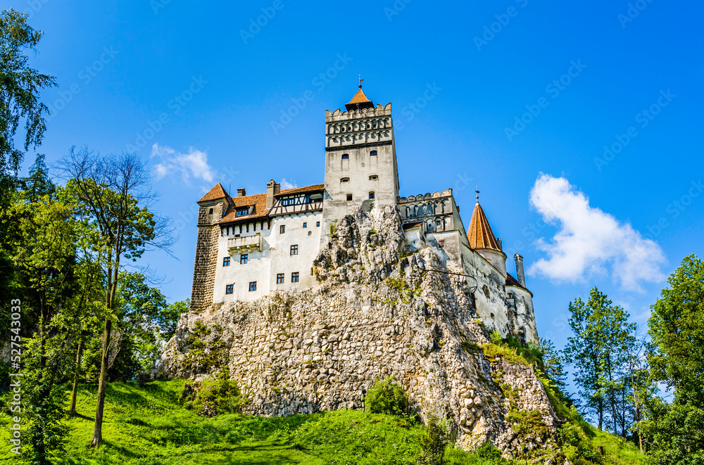 Bran Castle in the the immediate vicinity of Brașov, Transylvania, Romania
