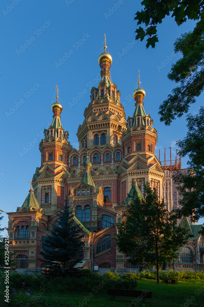 Orthodox Cathedral of Peter and Paul in New Peterhof, Russia