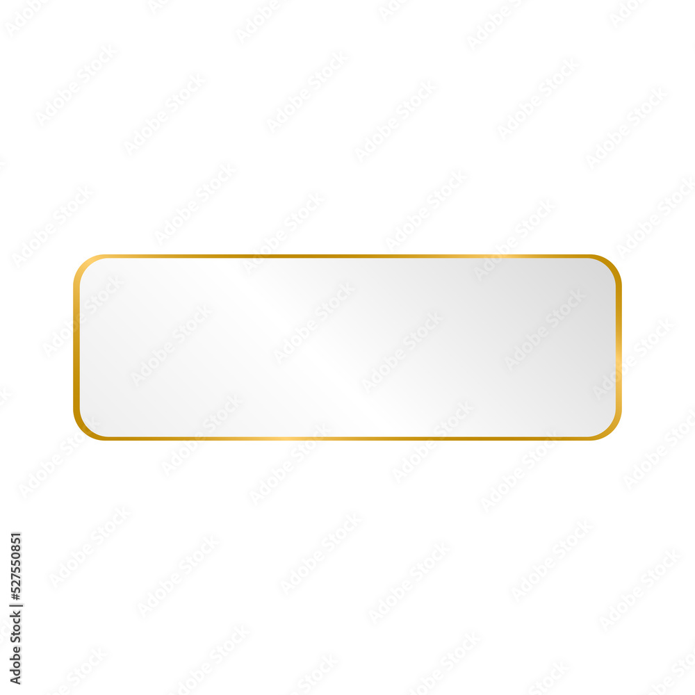 simple gradient white and gold shape board or frame vector on white background with the square can be put text or product on frame simple gradient white and gold shape board or frame vector on white background with the square can be put text or product on frame