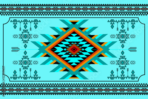 tribal fabric tradition ethnic Aztec pattern indian and  design for interior decorative home such as folk wallpaper bedding apparel curtain pattern and industrial textile, illustration vector 
