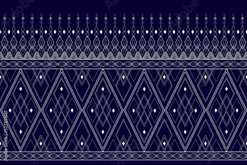 tribal fabric tradition ethnic Aztec pattern sarong and  design for interior decorative home such as folk wallpaper bedding apparel curtain pattern and industrial textile, illustration vector  photo