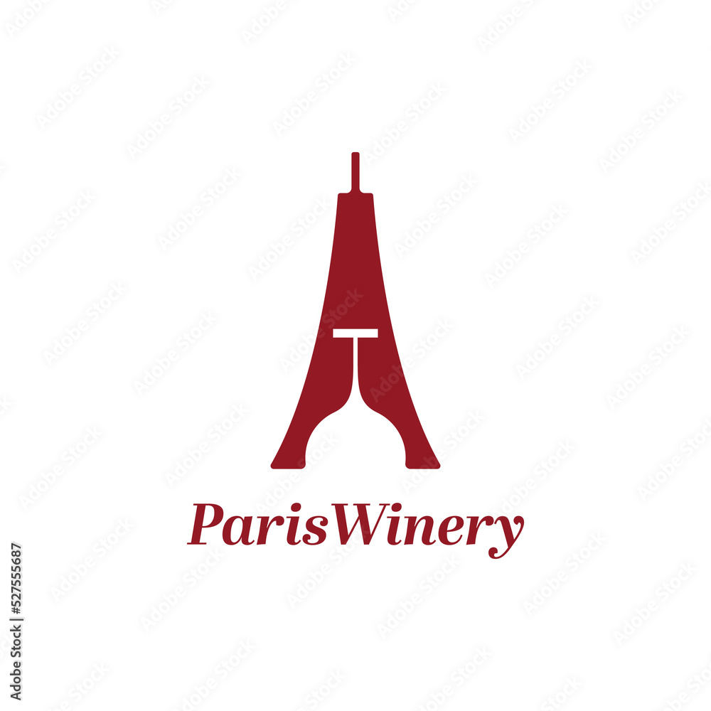 Paris Winery Logo Paris Winery Logo