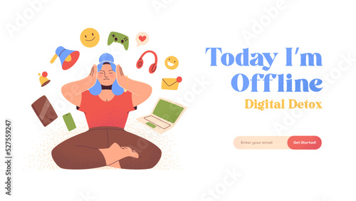 Digital Detox Concept