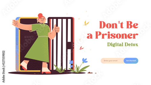 Digital Detox Concept