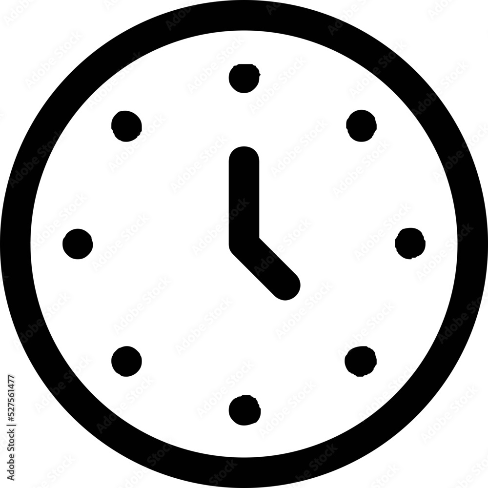 Clock Vector Icon Clock Vector Icon