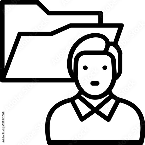 Businessman Avatar Vector Icon