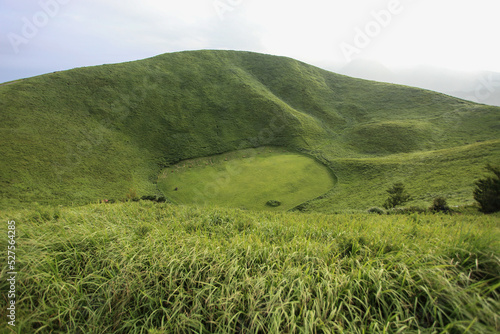 大室山の山頂