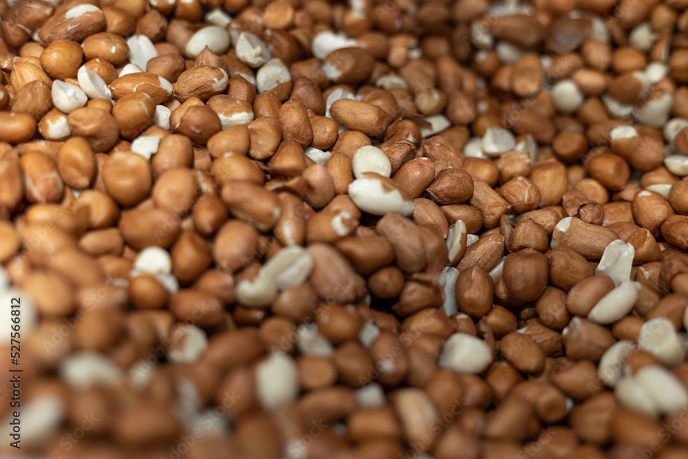 close up of peanuts on market or store close up of peanuts on market or store