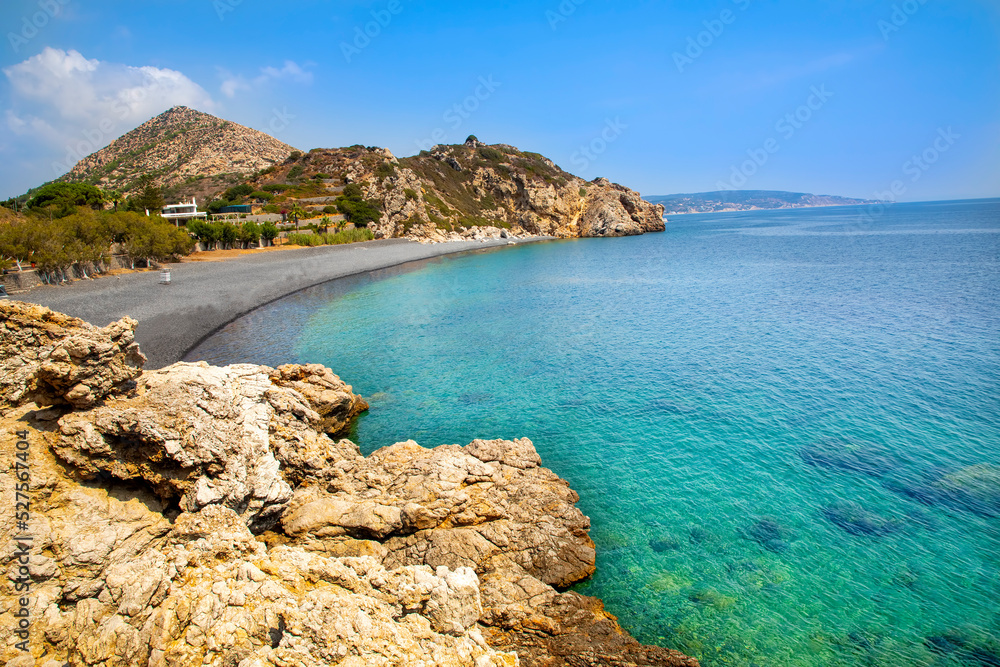 Mavra Volia Beach, Chios, Greece