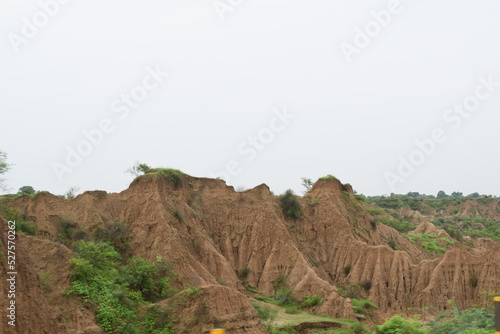 Chambal valley in India.
