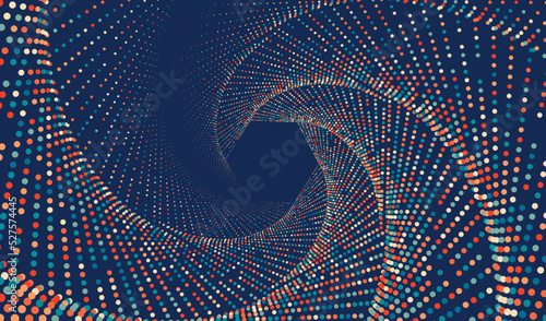 Classic circle dots bubble pattern Round spot texture background landing  page halftone circle rounded vintage pop art retro style geometric pattern