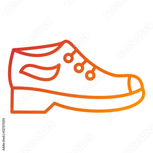 Casual Shoes Icon Style