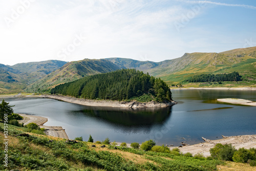 Wallpaper Mural Haweswater Lake showing signs of receding in the drought conditions of 2022