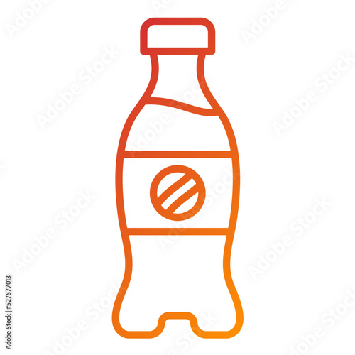 Cola Bottle Icon Style