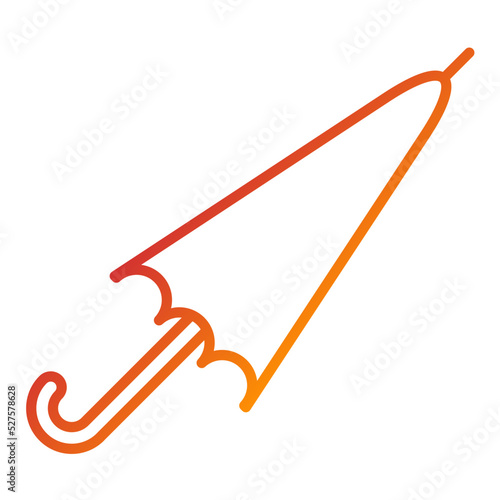 Closed Umbrella Icon Style