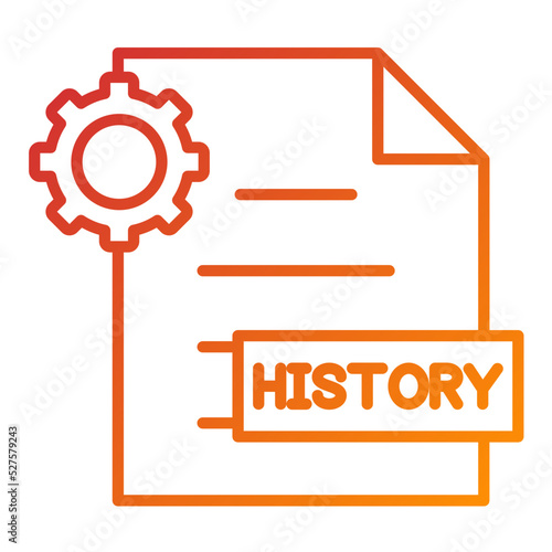 Project History Icon Style