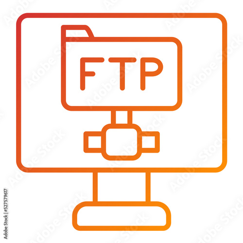 Ftp Protocol Icon Style
