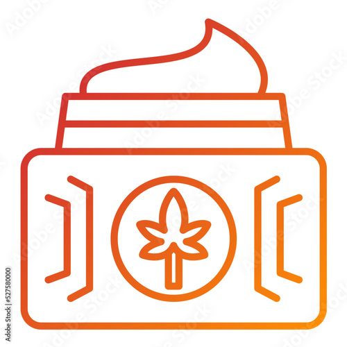 Cbd Cream Icon Style