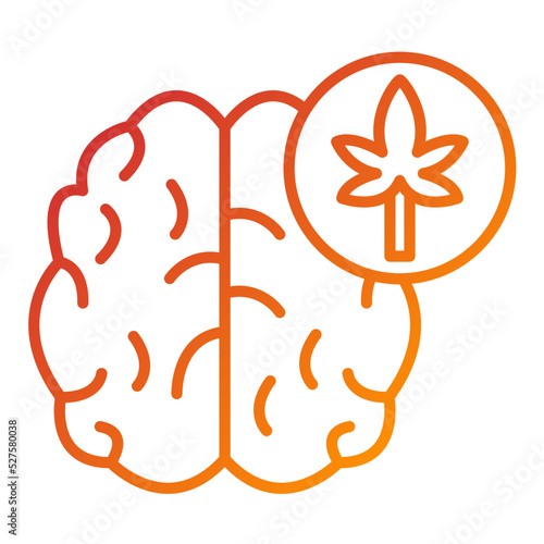Endocannabinoids Icon Style