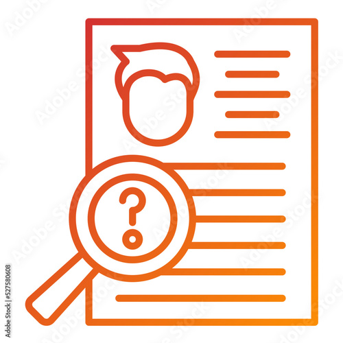 Background Check Icon Style