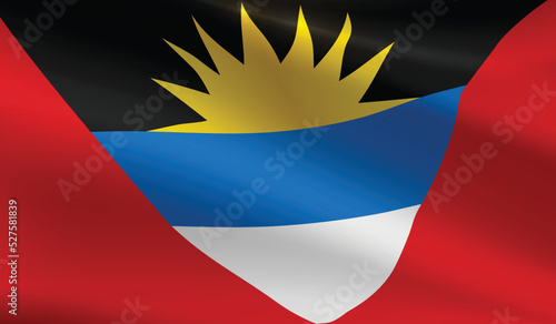 Antigua and Barbuda flag background.Waving Antigua flag vector Free Download Antigua and Barbuda flag background.Waving Antigua flag vector - GFXLoad