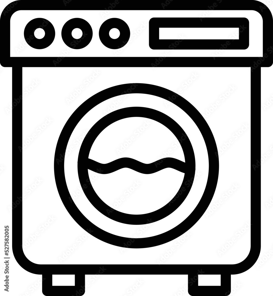 Washing machine Vector Icon Design Illustration Washing machine Vector Icon Design Illustration