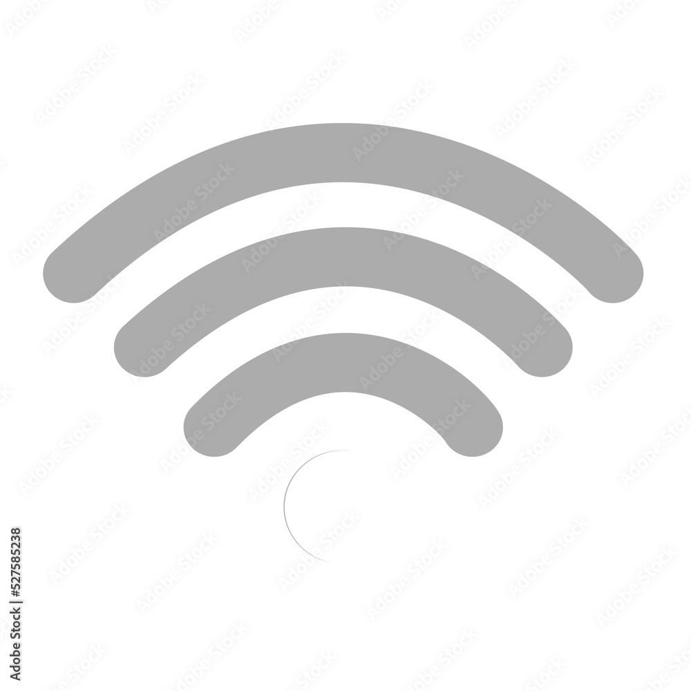Wifi icon. Internet sign. Wifi sign isolated.