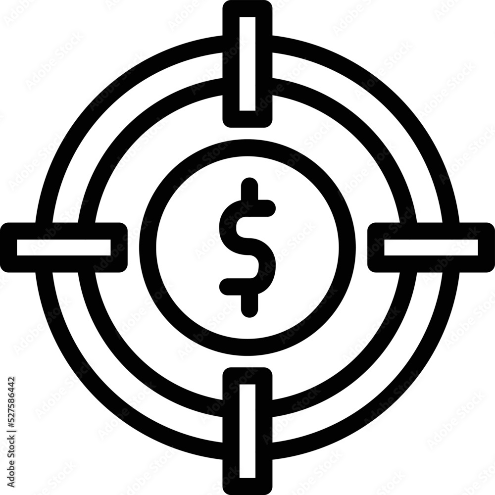 Focus Vector Icon Design Illustration Focus Vector Icon Design Illustration