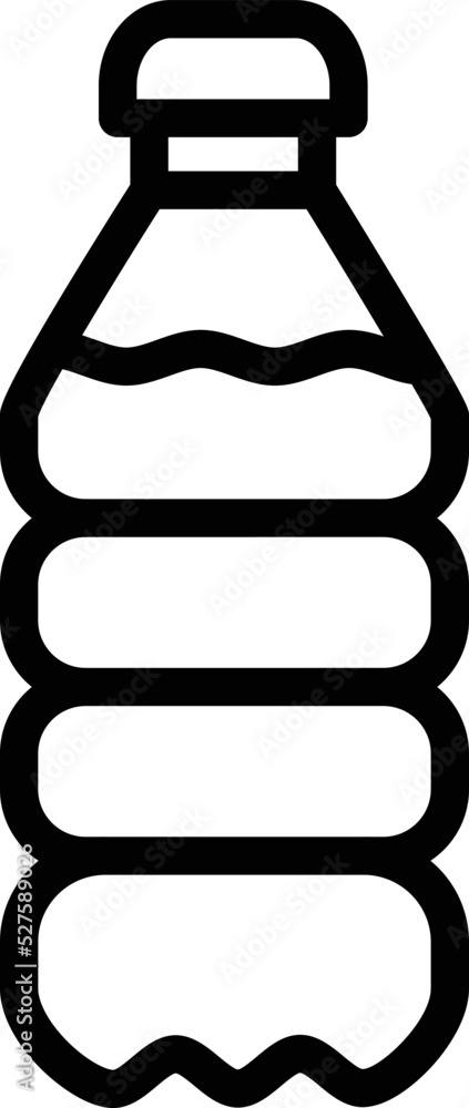 Plastic bottle Vector Icon Design Illustration Plastic bottle Vector Icon Design Illustration