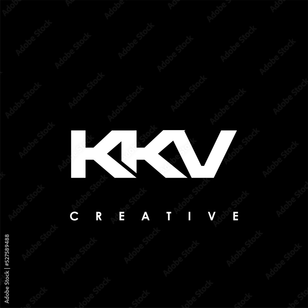 KKV Letter Initial Logo Design Template Vector Illustration KKV Letter Initial Logo Design Template Vector Illustration