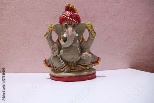 Eco Friendly Ganesh Clay Idol for Ganapati Pooja