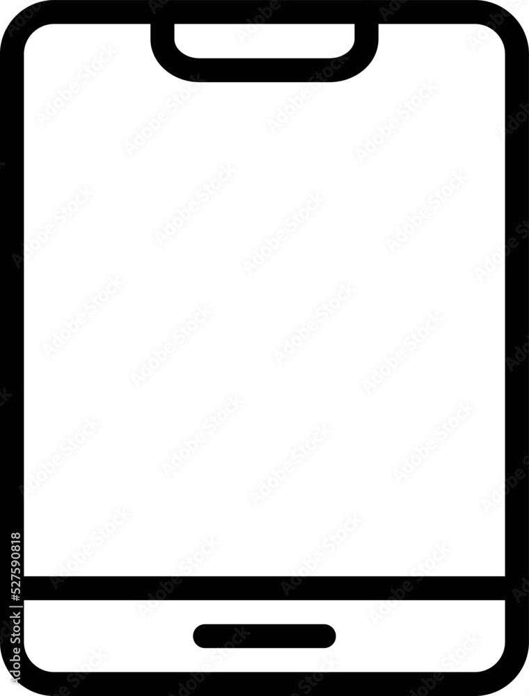 Tablet Vector Icon Design Illustration Tablet Vector Icon Design Illustration