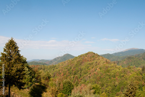 View on Mount Matajur from Clabuzzaro  Udine. Julian Alps