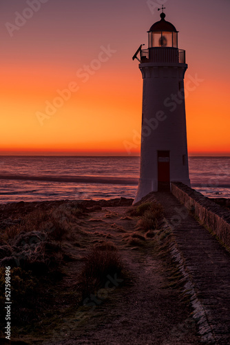 Port Fairy Lighthouse at sunrise  Great Ocean Road