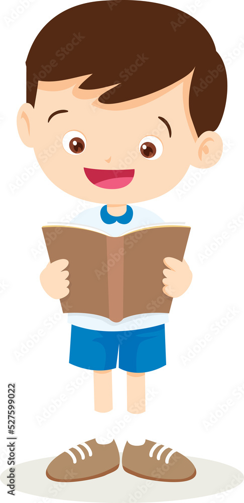 Back to school, happy Pupils children learning computer reading books concept Back to school, happy Pupils children learning computer reading books concept