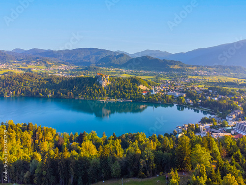 Bled Lake with Bled Castle