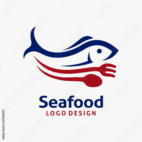 Seafood logo design