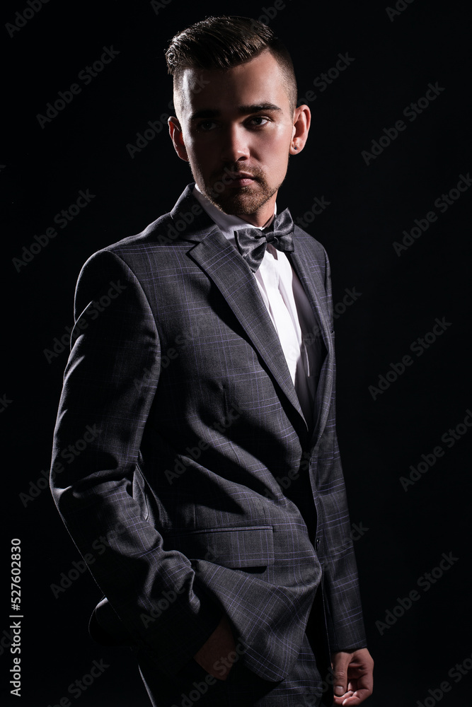 Handsome man in a suit Handsome man in a suit