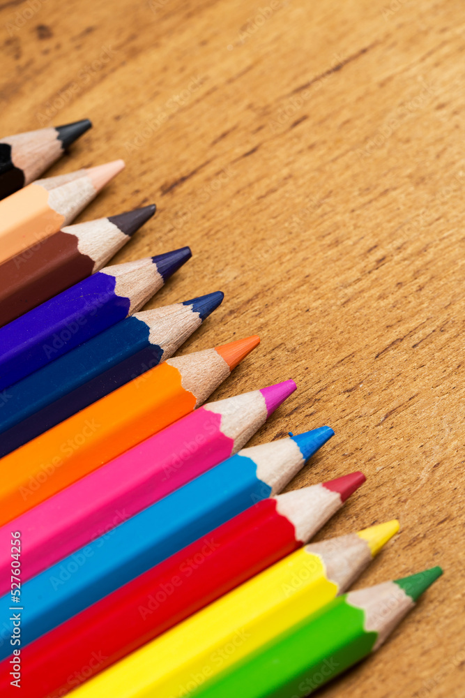 Fototapeta premium Colorful pencils