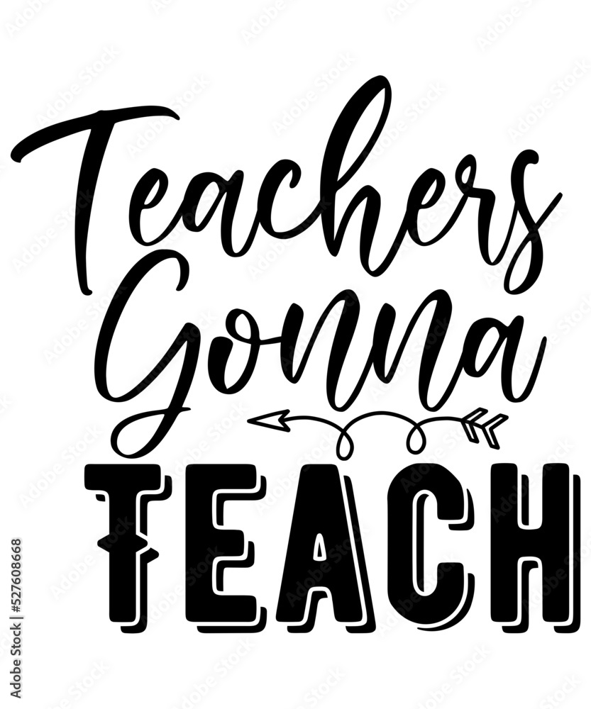Teacher svg Bundle, Teacher svg ,Back to School Svg ,Teacher Shirt Svg ...