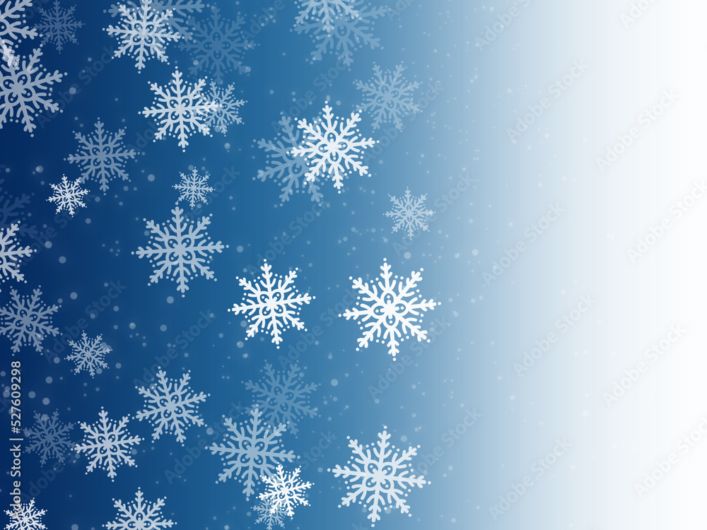 Snowflake Icon Christmas background
