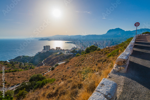 Cityscape of Benidorm (Spain) photo