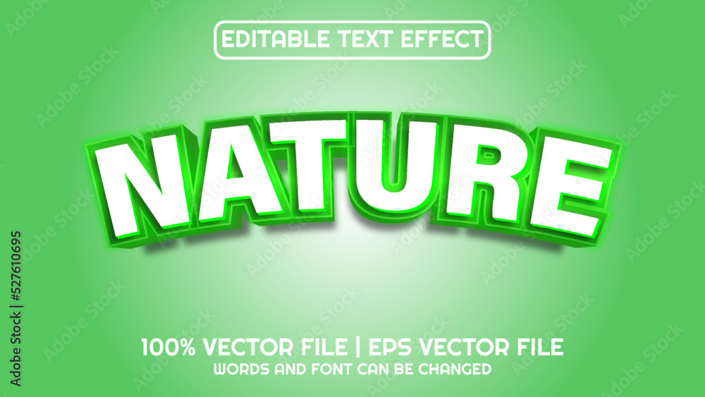 Editable text effect modern 3d and minimal font style Editable text effect modern 3d and minimal font style