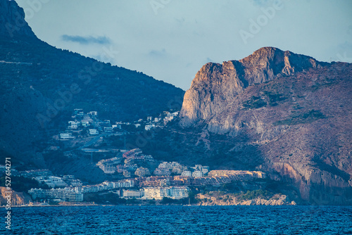 Cityscape of Alfaz del Pi (Alicante, Spain) photo