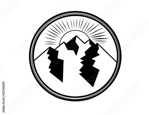 Mountains logo / icony 
