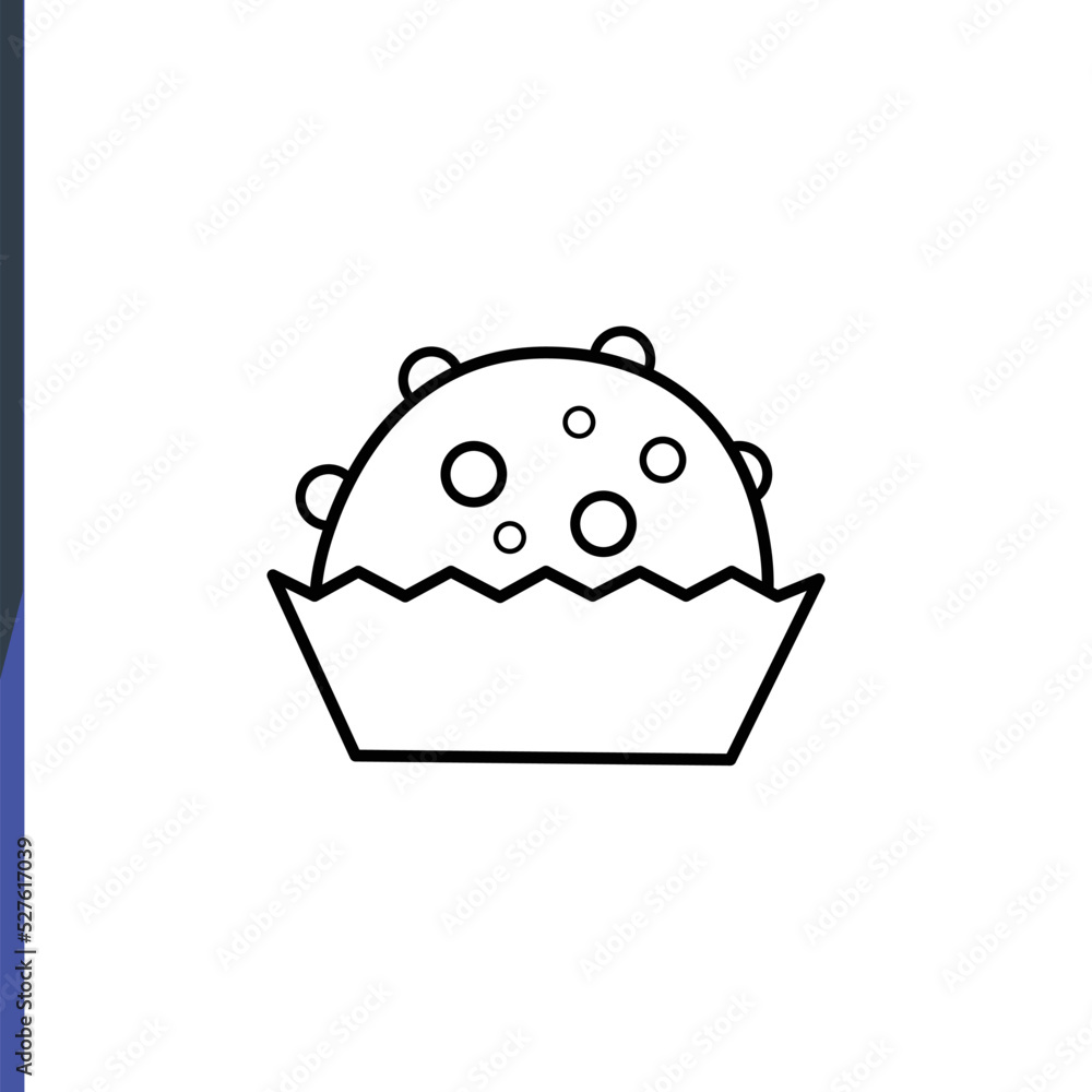 Sweets and candies, Halloween holiday, web icons, thin line vector icons Sweets and candies, Halloween holiday, web icons, thin line vector icons