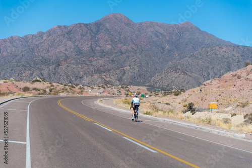 road cyclist, mountain biker, mountain sportsman, Mendoza, argentina © Jezabel