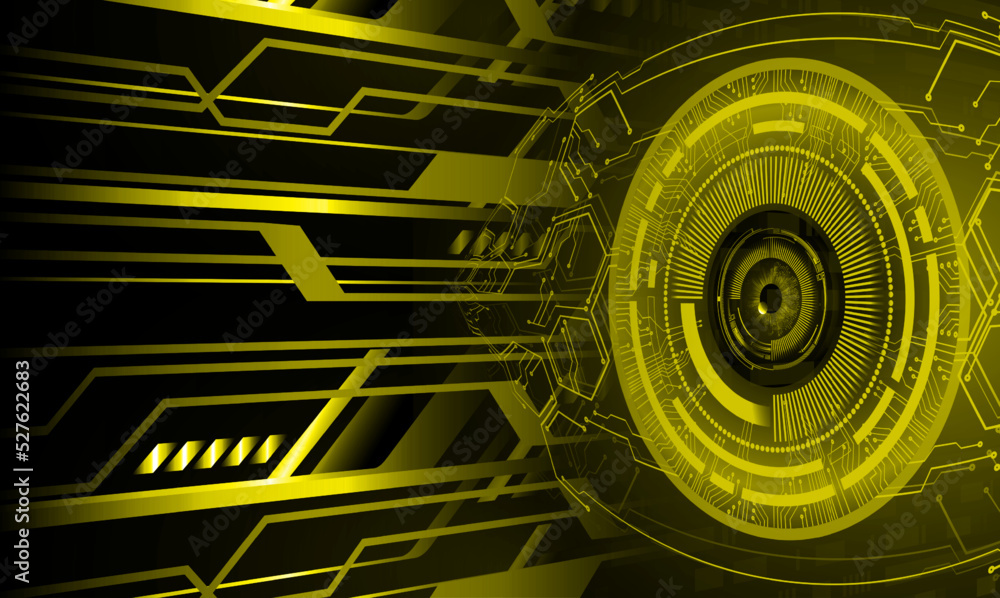 eye cyber circuit future technology concept background eye cyber circuit future technology concept background